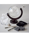 Set decantor glob whisky si cuburi pentru racire,MH-04520