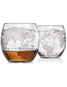 Set decantor glob whisky si cuburi pentru racire,MH-04520