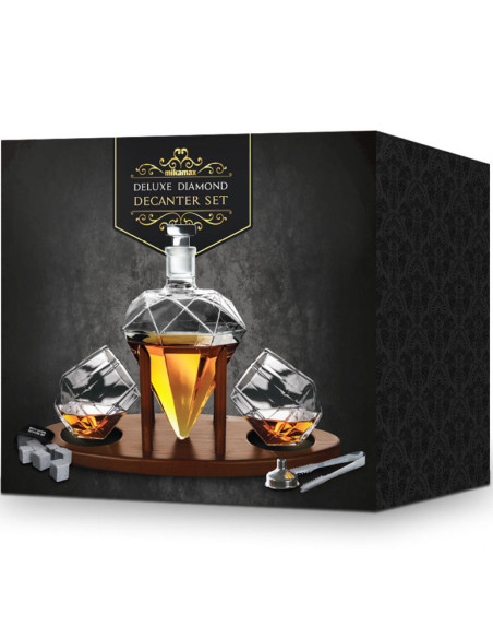 Set decantor whisky diamant Deluxe,MH-04977