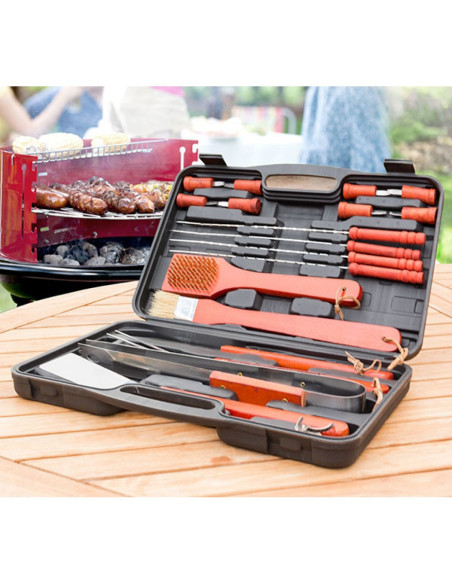 Servieta cu ustensile pentru gratar (18 piese),BG-V0100764
