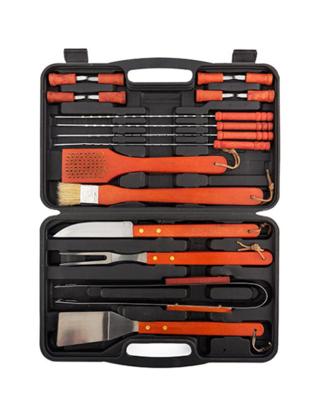 Servieta cu ustensile pentru gratar (18 piese),BG-V0100764