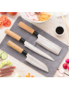 Set de cutite japoneze cu husa de transport
