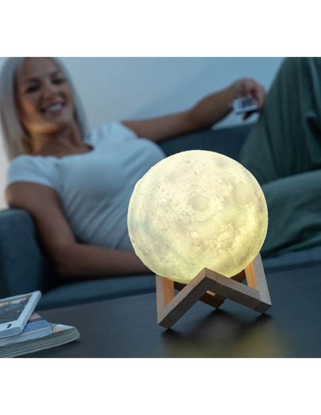 Lampa cu led reincarcabila in forma de luna,BG-V0103129