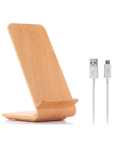 Incarcator wireless cu suport si design cu efect de