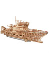 Puzzle 3D mecanic din lemn yacht,UD-00087