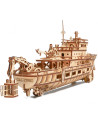 Puzzle 3D mecanic din lemn yacht,UD-00087
