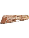 Puzzle 3D mecanic din lemn tren Atlantic Express,UD-00081
