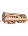 Puzzle 3D mecanic din lemn tren Atlantic Express,UD-00081