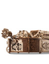 Puzzle 3D mecanic din lemn lira lui Da Vinci,UD-00058