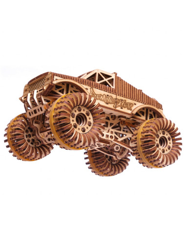 Puzzle 3D mecanic din lemn Monster Truck,UD-00050