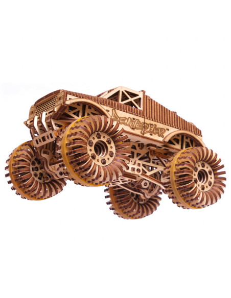 Puzzle 3D mecanic din lemn Monster Truck,UD-00050
