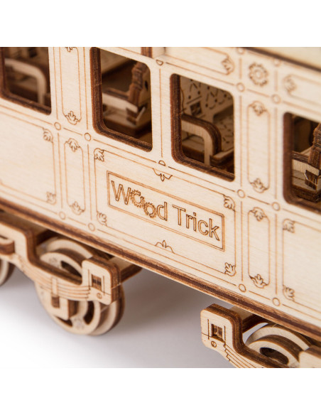 Puzzle 3D din lemn locomotiva R17,UD-00030
