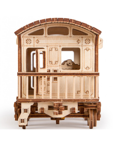 Puzzle 3D din lemn locomotiva R17,UD-00030