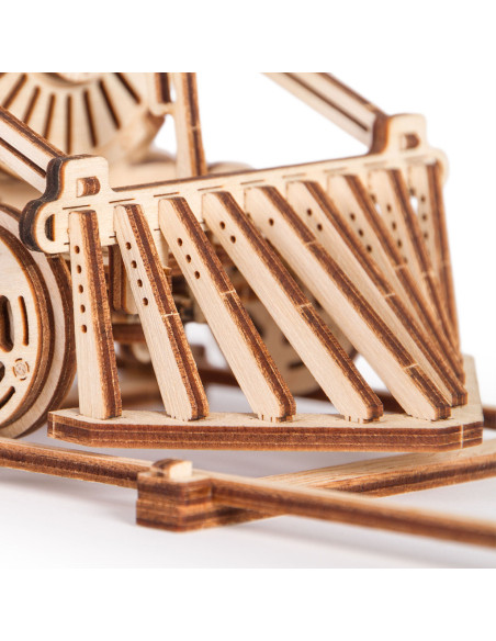 Puzzle 3D din lemn locomotiva R17,UD-00030