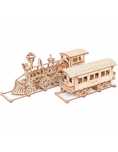 Puzzle 3D din lemn locomotiva R17,UD-00030