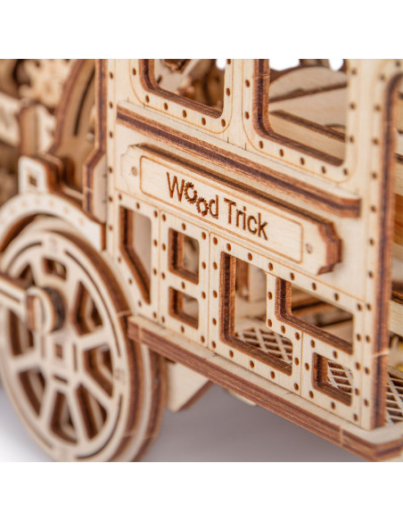 Puzzle 3D din lemn locomotiva R17,UD-00030