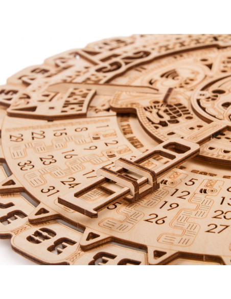 Puzzle 3D din lemn calendar Mayan,UD-00032