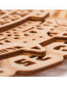Puzzle 3D din lemn calendar Mayan,UD-00032