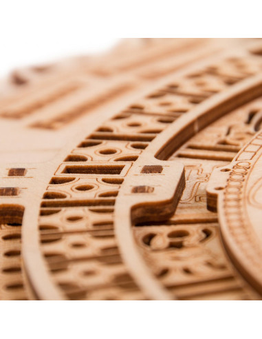 Puzzle 3D din lemn calendar Mayan,UD-00032