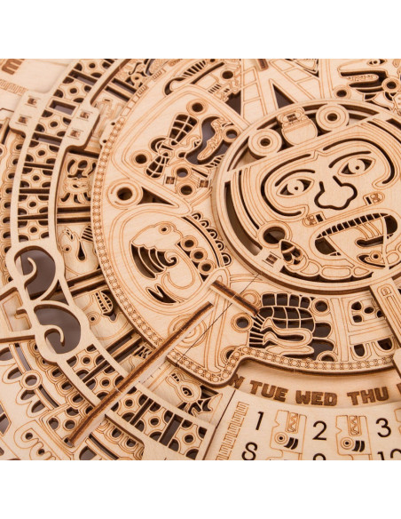Puzzle 3D din lemn calendar Mayan,UD-00032