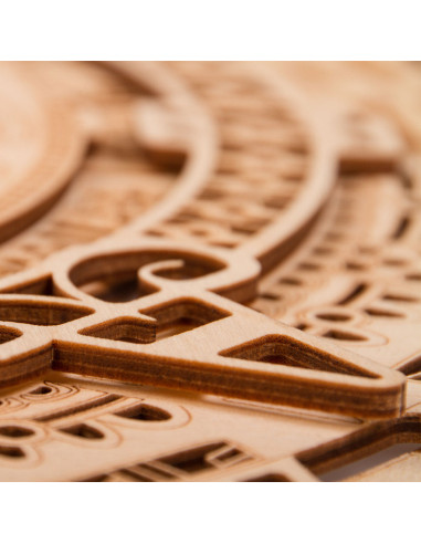 Puzzle 3D din lemn calendar Mayan,UD-00032