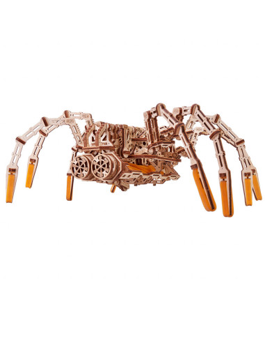 Puzzle 3D mecanic din lemn paianjen,UD-00043