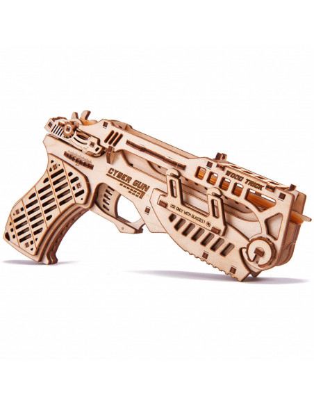 Puzzle 3D din lemn arma Cyber Gun,UD-00044