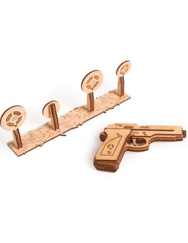 Puzzle 3D din lemn set de arme,UD-010/21