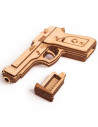 Puzzle 3D din lemn pistol M1 si poligon de tragere,UD-00010