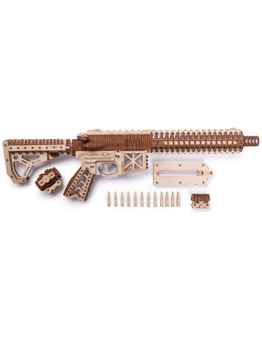 Puzzle 3D din lemn pusca de asalt AR-T,UD-37