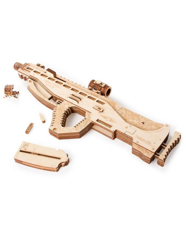 Puzzle 3D din lemn pusca de asalt USG-2,UD-00025