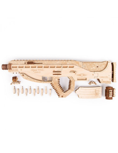 Puzzle 3D din lemn pusca de asalt USG-2,UD-00025