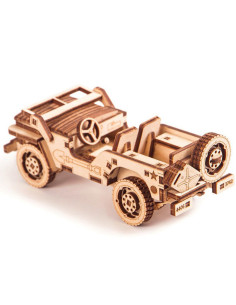 Puzzle 3D din lemn remorca auto pentru tirul Big Rig,UD-00018 2