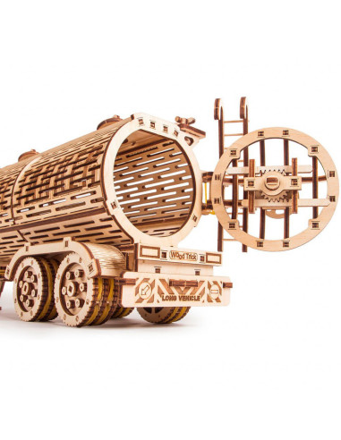 Puzzle 3D din lemn remorca cisterna pentru tirul Big