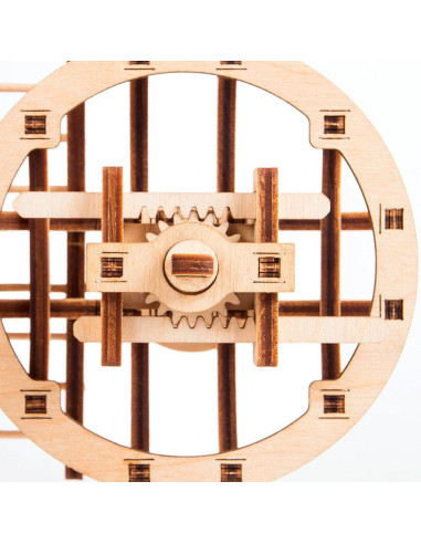 Puzzle 3D din lemn remorca cisterna pentru tirul Big