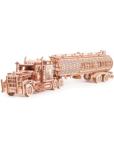 Puzzle 3D din lemn remorca cisterna pentru tirul Big