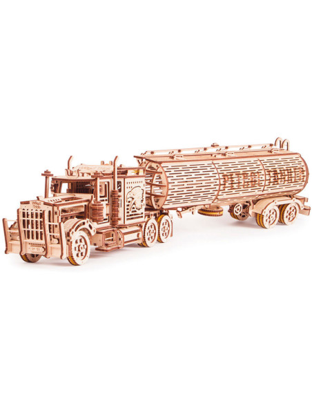 Puzzle 3D din lemn remorca cisterna pentru tirul Big