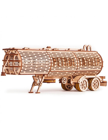 Puzzle 3D din lemn remorca cisterna pentru tirul Big