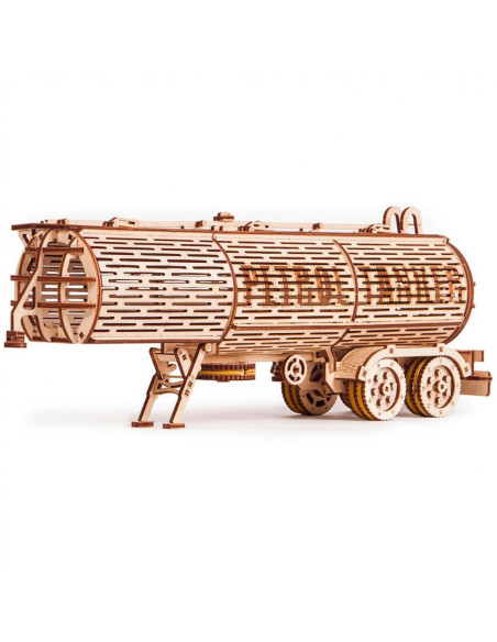 Puzzle 3D din lemn remorca cisterna pentru tirul Big