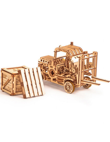 Puzzle 3D din lemn stivuitor,UD-00017