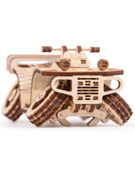 Puzzle 3D mecanic din lemn ATV,UD-S1