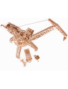 Puzzle 3D mecanic din lemn macara cu container,UD-00005