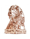 Puzzle 3D din lemn Ferris Wheel - roata parc de distractii,UD-A2