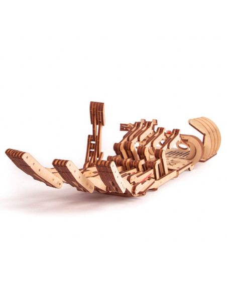 Puzzle 3D mecanic din lemn mana,UD-00008