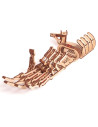 Puzzle 3D mecanic din lemn mana,UD-00008