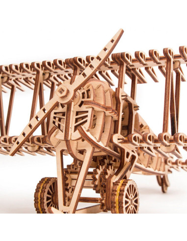 Puzzle 3D din lemn avion,UD-00014