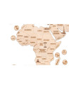 Puzzle 3D din lemn harta lumii XXL,UD-OS1