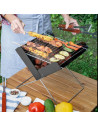 Mini gratar portabil pliabil pe carbuni Foldecue,BG-V0103493