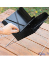 Mini gratar portabil pliabil pe carbuni Foldecue,BG-V0103493