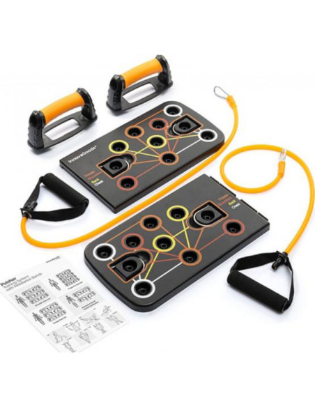 Aparat multifunctional pentru sport acasa cu benzi de